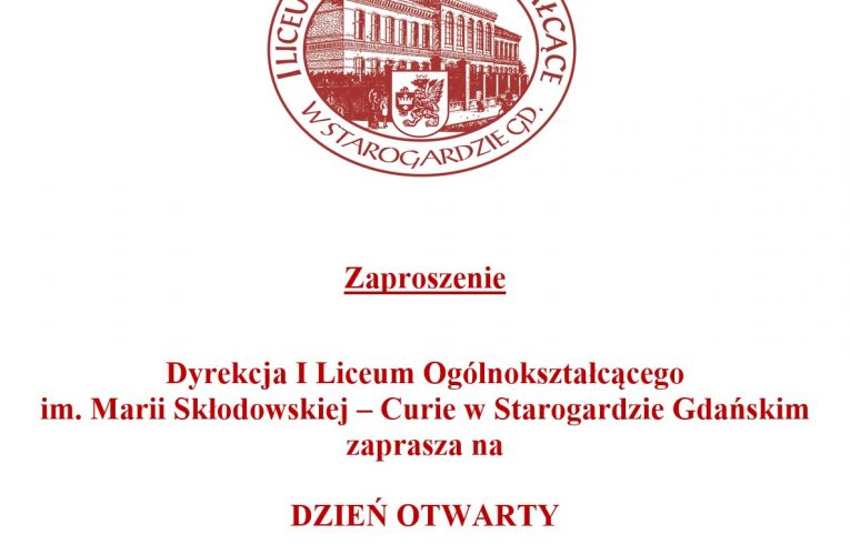 Dzień otwarty I LO