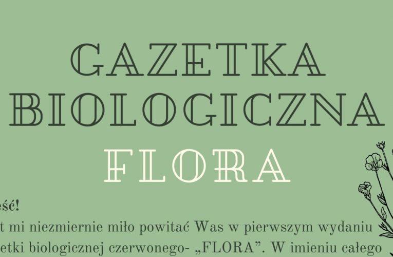 Gazetka biologiczna nr 1